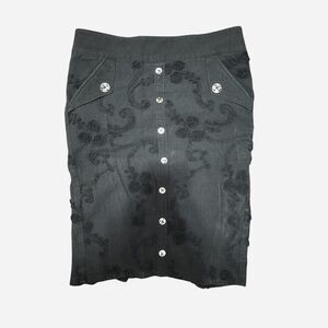 Lip Service Women's Black Skirt Size L